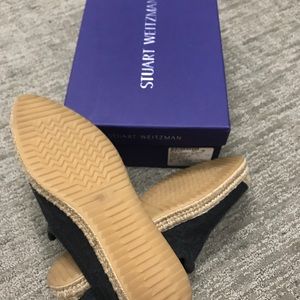 Stewart Weitzman canvas espadrilles